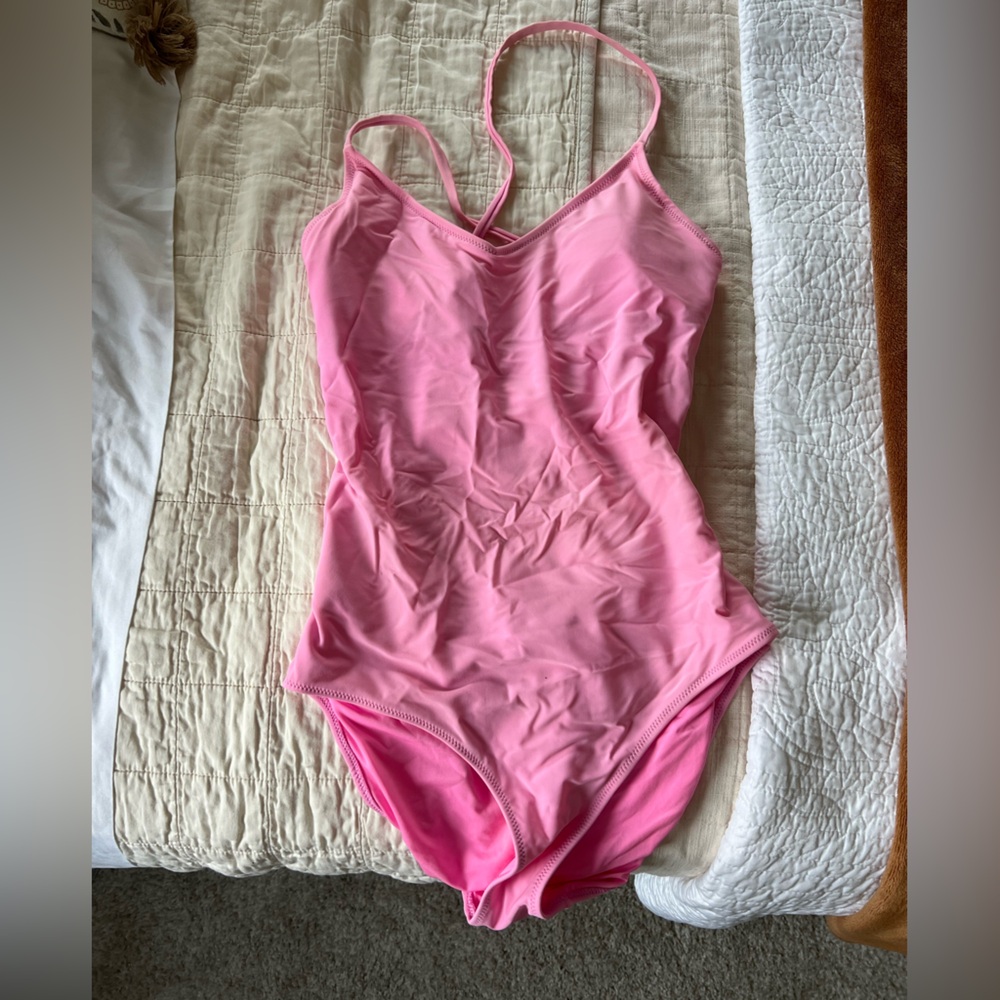 Aerie One Piece Swim Size M, Length Long, pink